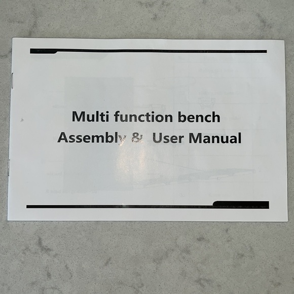 Run.Se Home Gym Multi-Fit Bench - NWT/still in box/never used - Picture 6 of 16